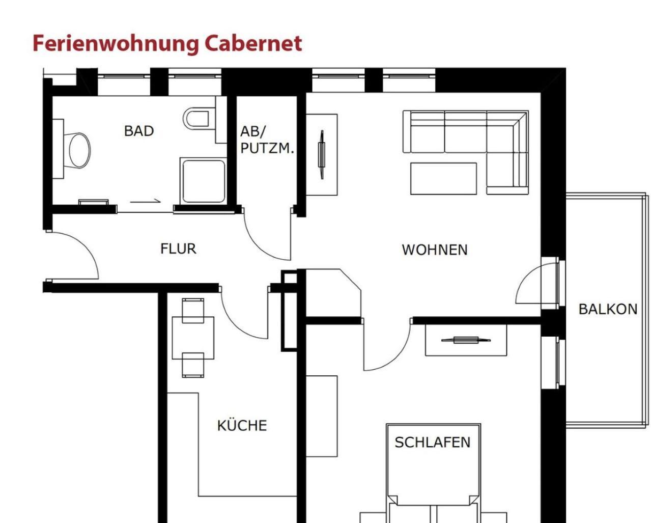 Ferienwohnungen Engelmannstift Bacharach Rum bild